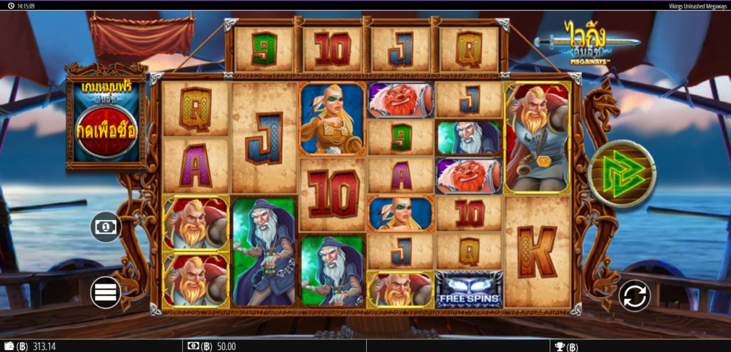 VIKINGS UNLEASHED ธีม, การจ่ายเงิน & สัญลักษณ์ต่างๆ