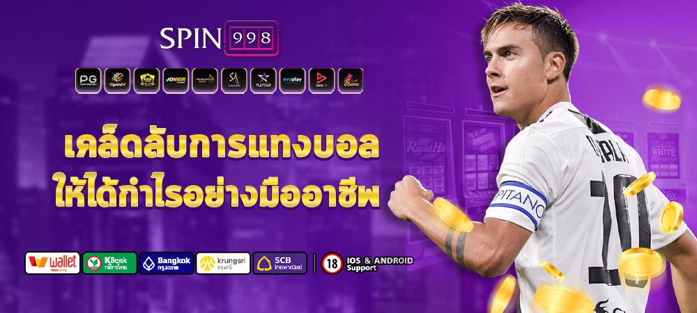 เคล็ดลับการแทงบอลให้ได้กำไรอย่างมืออาชีพ